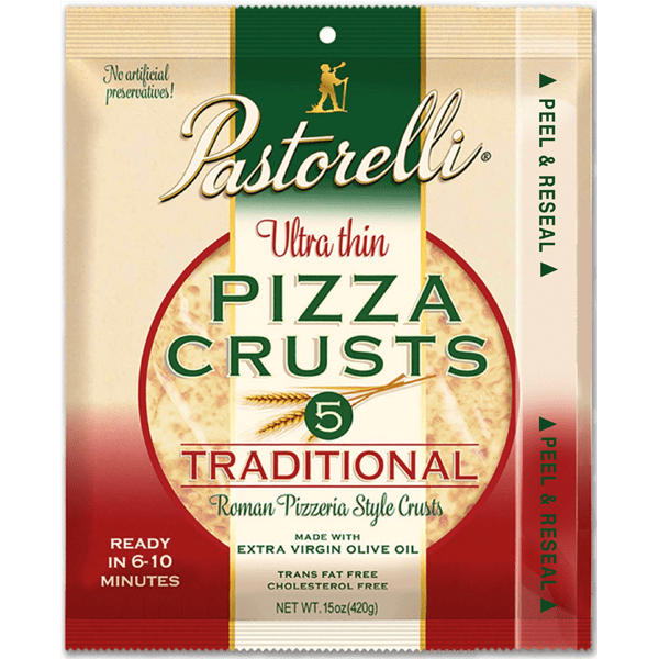 Ultra Thin Traditional Pizza Crust - 7-inch 5-pack